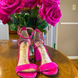 Sam Edelman Yaro Magenta Heels
